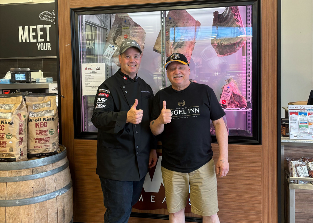 Meet “Friday Frank”—he won $1000 worth of Ontario beef from VG Meats!