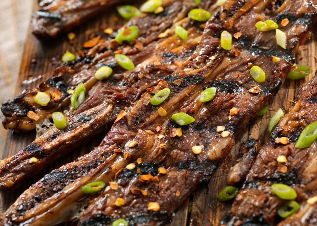 Try our delicious marinated beef short ribs—now available in stores and online!