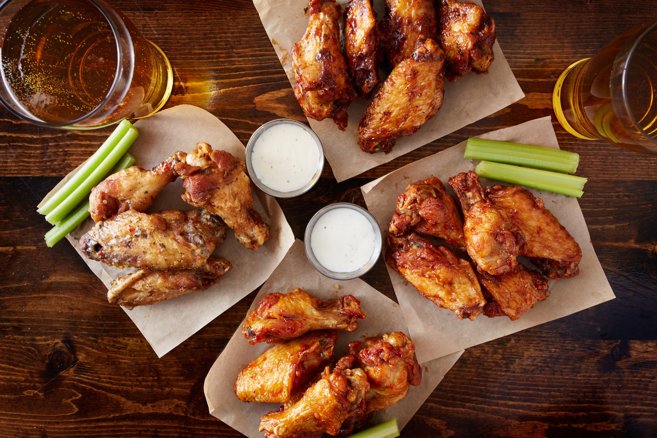 Split Tip Chicken Wings - 10lb Box